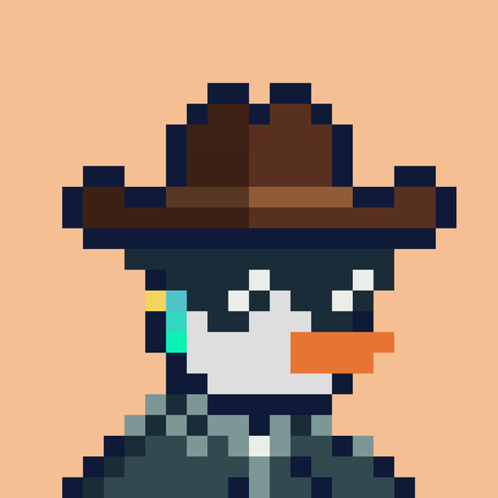 8bit Penguin Chad #366