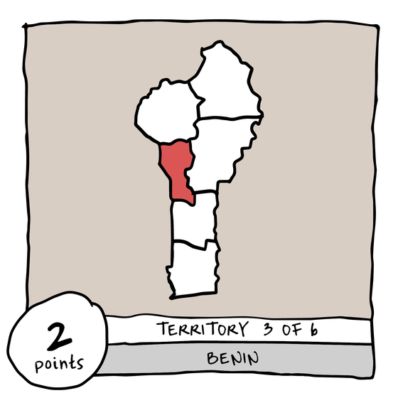 Territory 3/6 - Benin (Donga)