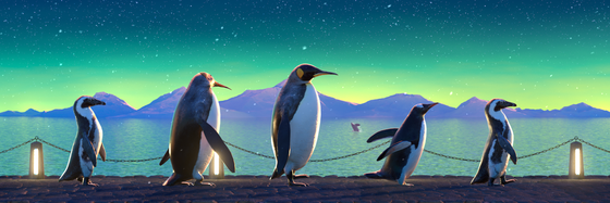 Five Penguins #2205