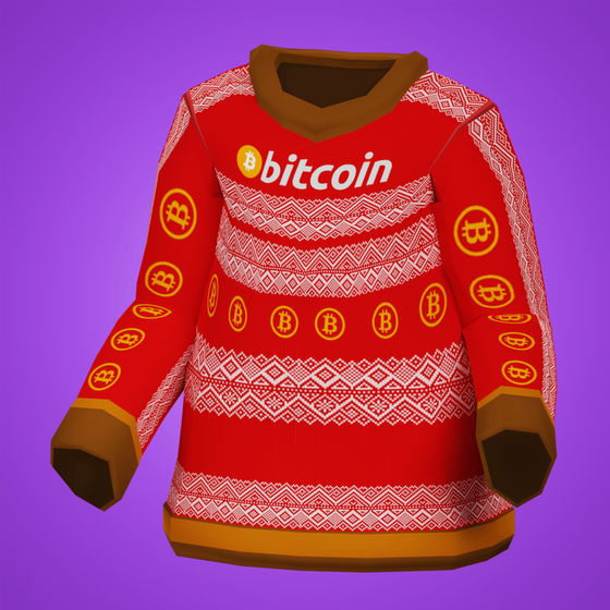 Bitcoin Christmas Sweater