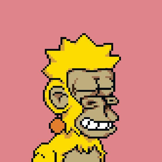 Pixel Simp Ape YC #8228