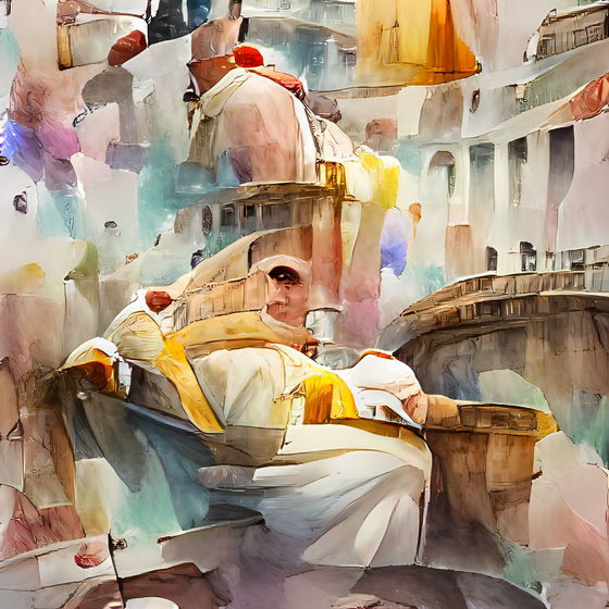 The Pope in Vatican City