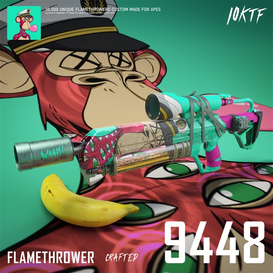 Ape Flamethrower #9448