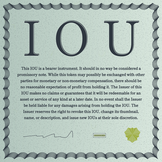 IOU #89