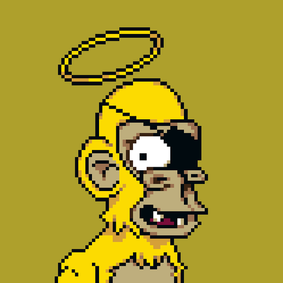 Pixel Simp Ape YC #7205