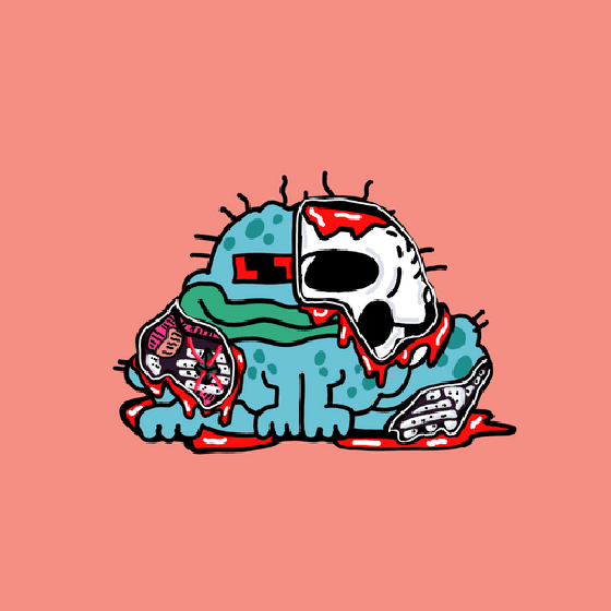 Bloody Blue Corrosive Toad