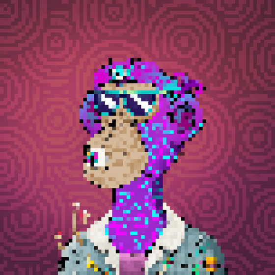 Trippin' Pixel Ape #2480