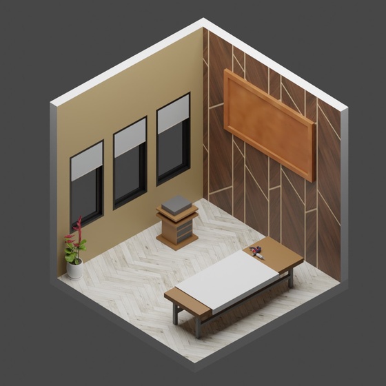 3D Room #3777