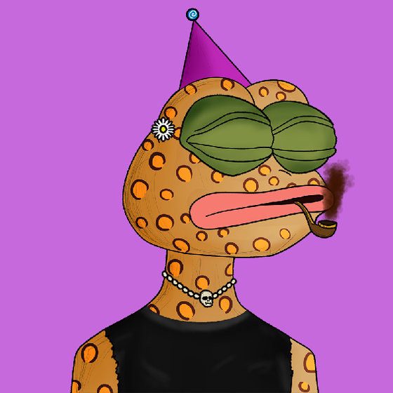 Super Rare Pepe #7144