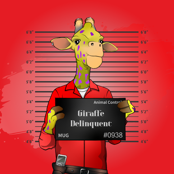 Delinquent Giraffes #0938