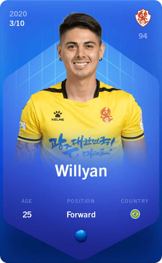 Willyan 2020-21 • Super Rare 3/10