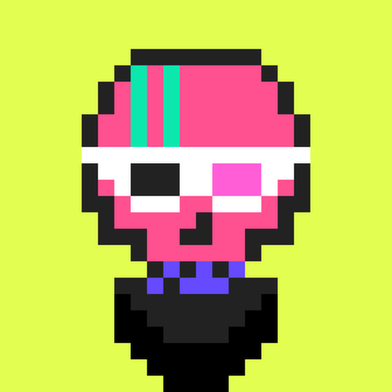 Cyber CryptoSkull #955