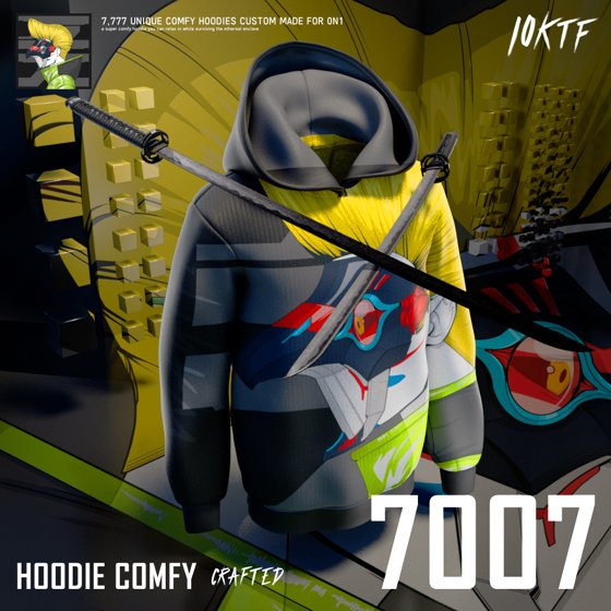 0N1 Comfy Hoodie #7007