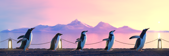 Five Penguins #868