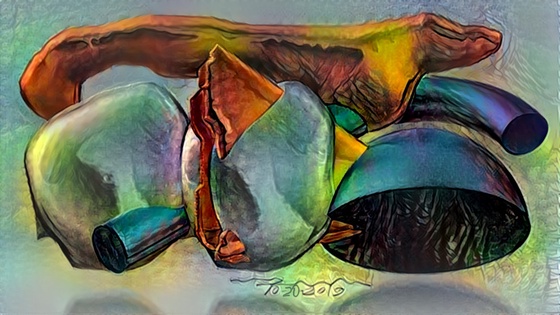 Metamorphic Cane Deep Dream 10-20-2019 by Romero