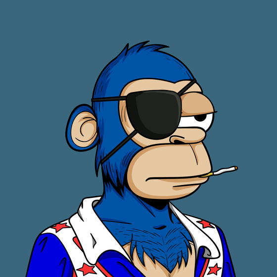 Simp Ape Yacht Club #4564