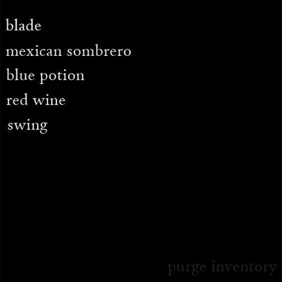 Purge Inventory #276