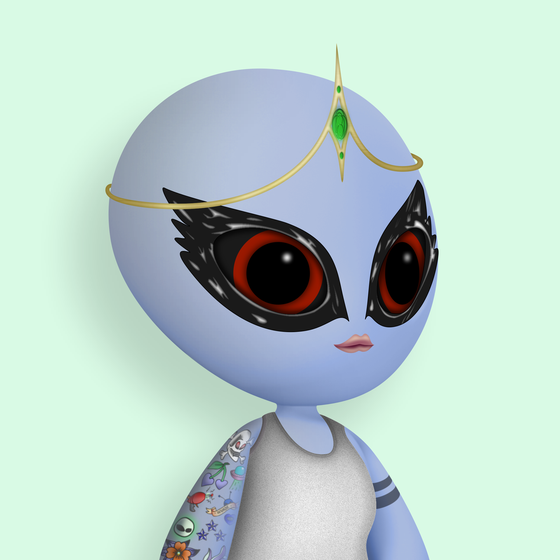 Alien Girl 3244