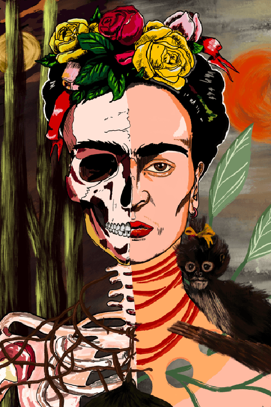 Death and life Frida
