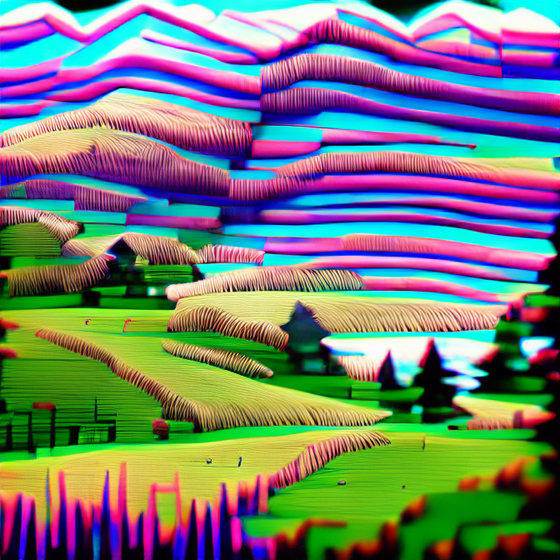 Glitch Landscape 3