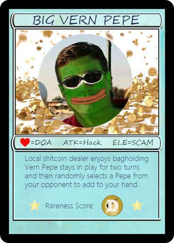 BIGVERNPEPE Series 2, Card 18