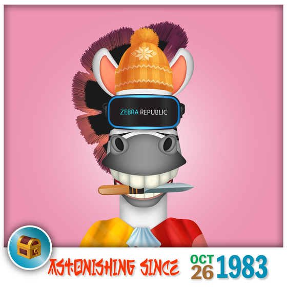 Zebra Birthday #4035