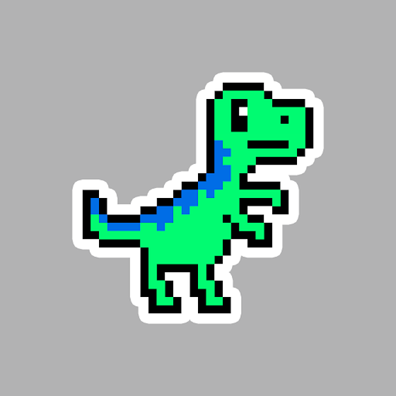 PixelSaurus Rex #0387