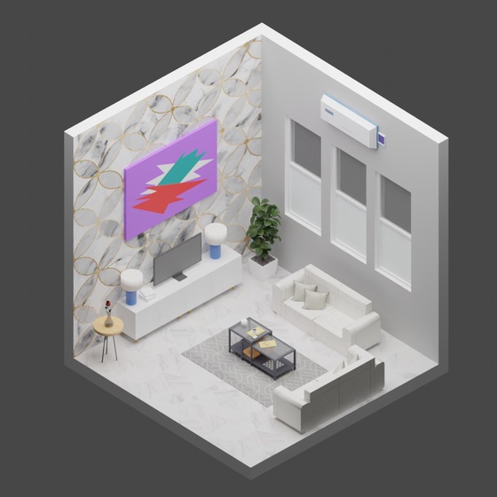 3D Room #3199