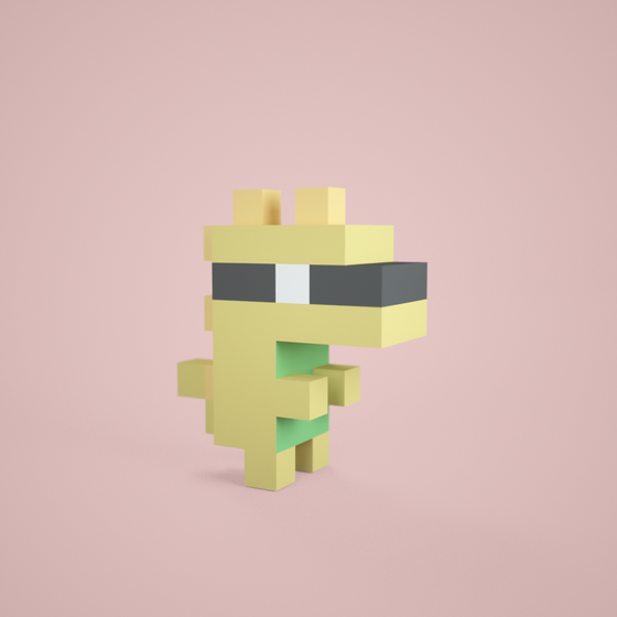 3D tiny dino #0544