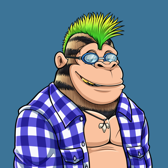 Smokin' Gorilla #3318