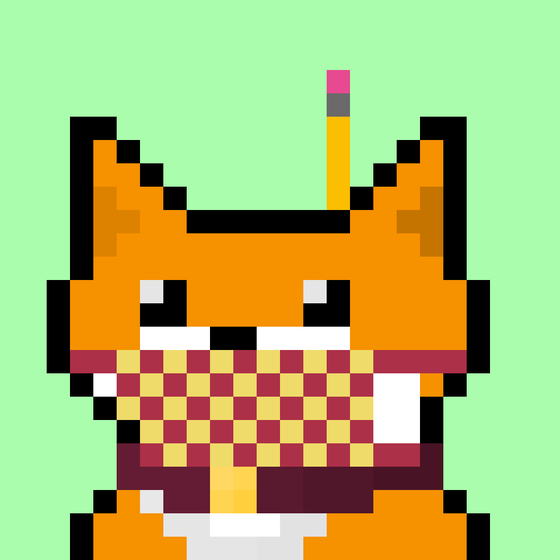 Pixel Fox #2483