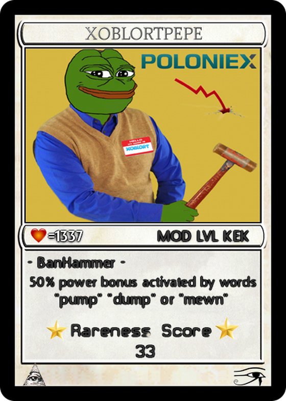 XOBLORTPEPE  Series 1, Card 35