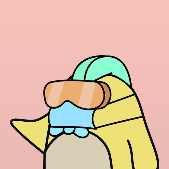 PASTEL PENGUIN #1129