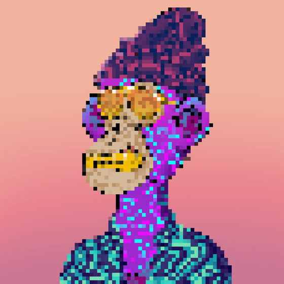 Trippin' Pixel Ape #2252