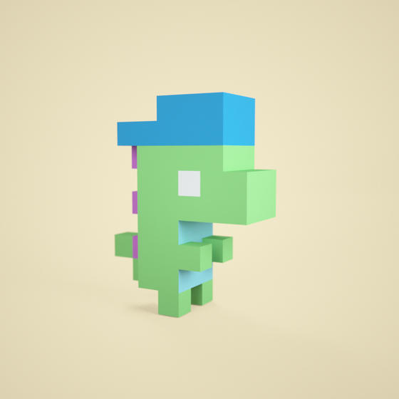 3D tiny dino #1236