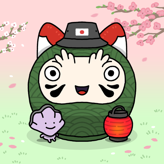 Neko Daruma #274