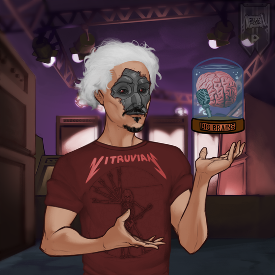 Inventors NFT #405 - Leonardo da Vinci