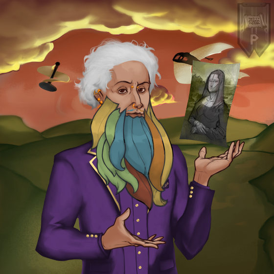 Inventors NFT #80 - Leonardo da Vinci