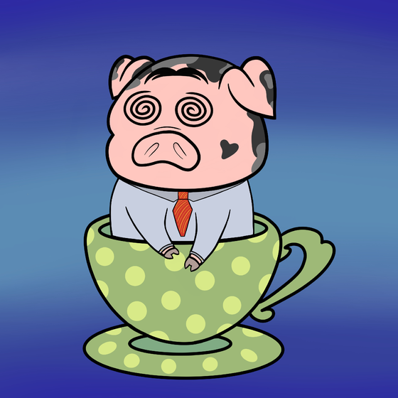 Lucky Teacup Piggy Club #1164