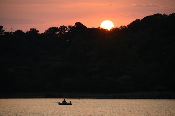 Evening of Lake Sanaru