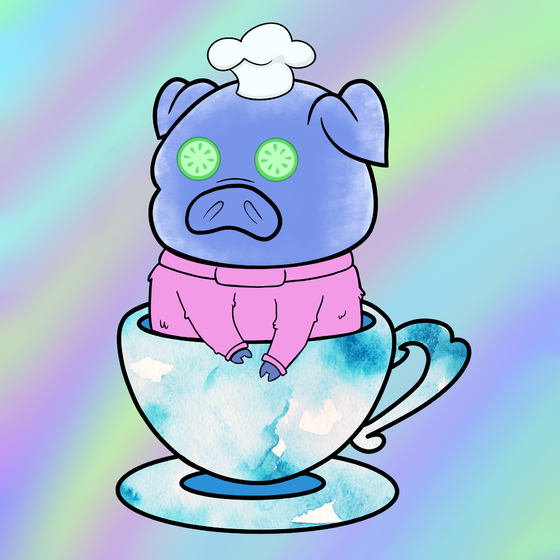 Lucky Teacup Piggy Club #822