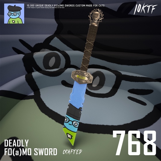 Cool Deadly FO(a)MO Sword #768