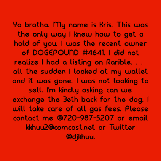 REGARDING DOGEPOUND #4641