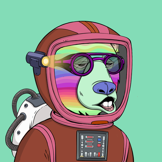 Okay Space Bear #3165