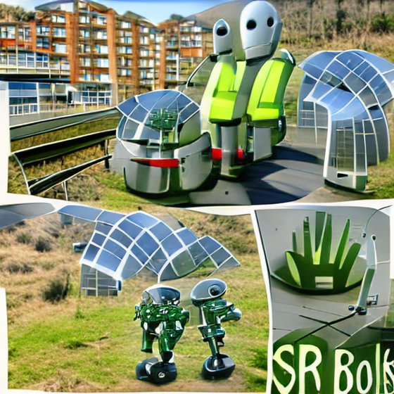 Solarpunk Robots