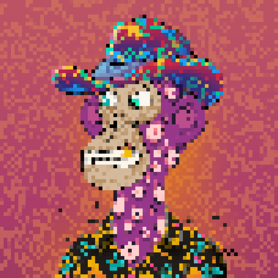 Trippin' Pixel Ape #1198