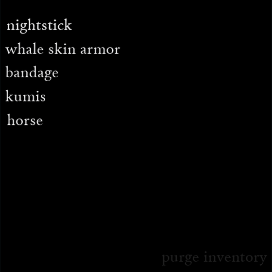 Purge Inventory #4338