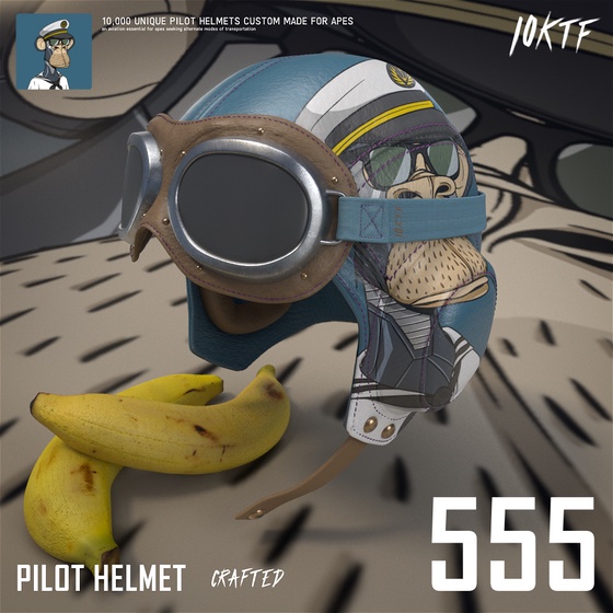 Ape Pilot Helmet #555