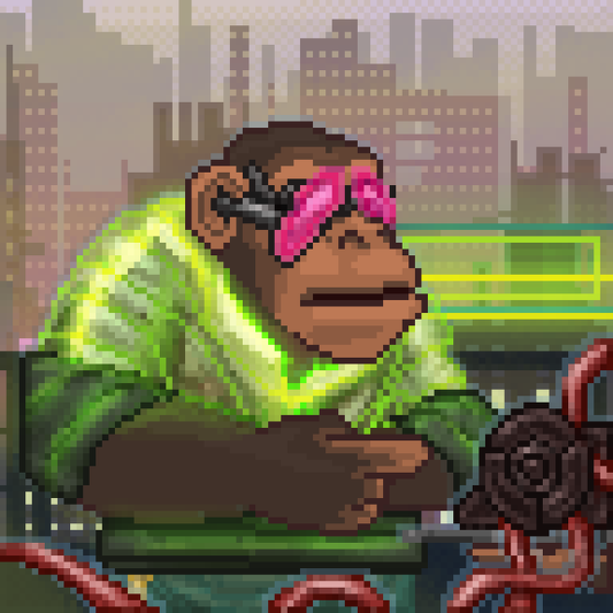 Cyberpunk Ape Executives #653