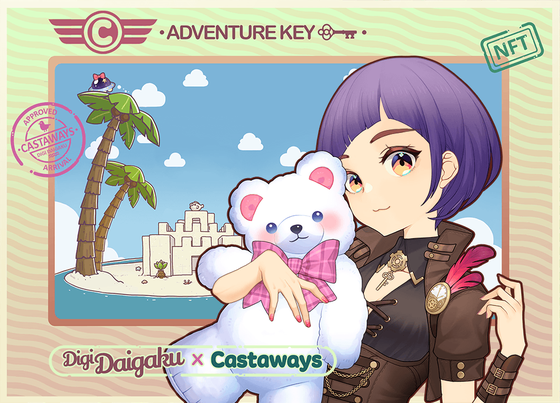 DigiDaigaku Genesis Adventure Key Castaways #345 - Annistyn